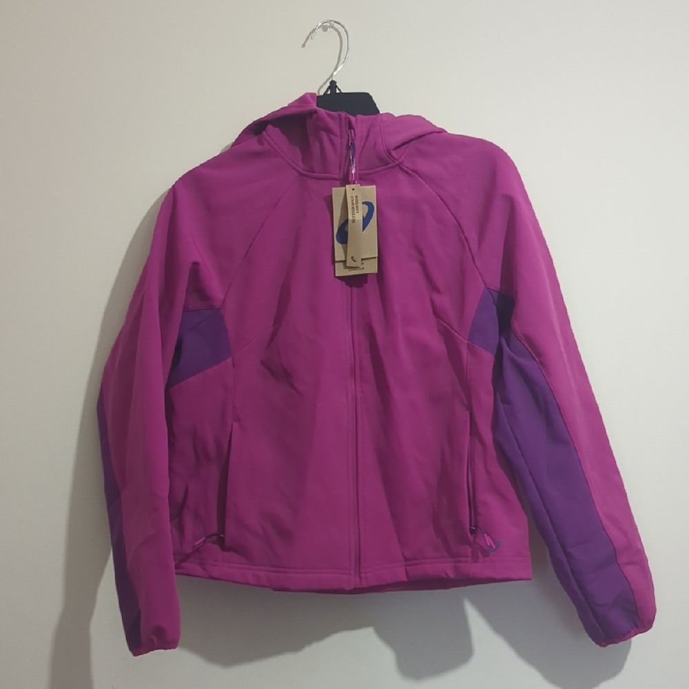 ASICS Women’s Pink Hooded Jacket – NWT – Size M/M